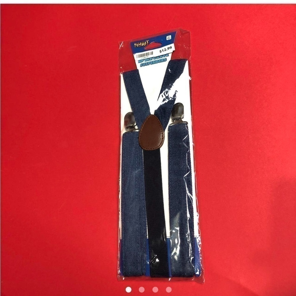 Denim costume suspenders 💙🤎​​​​​​​​​​​​​​​​​​​​​​​​​
